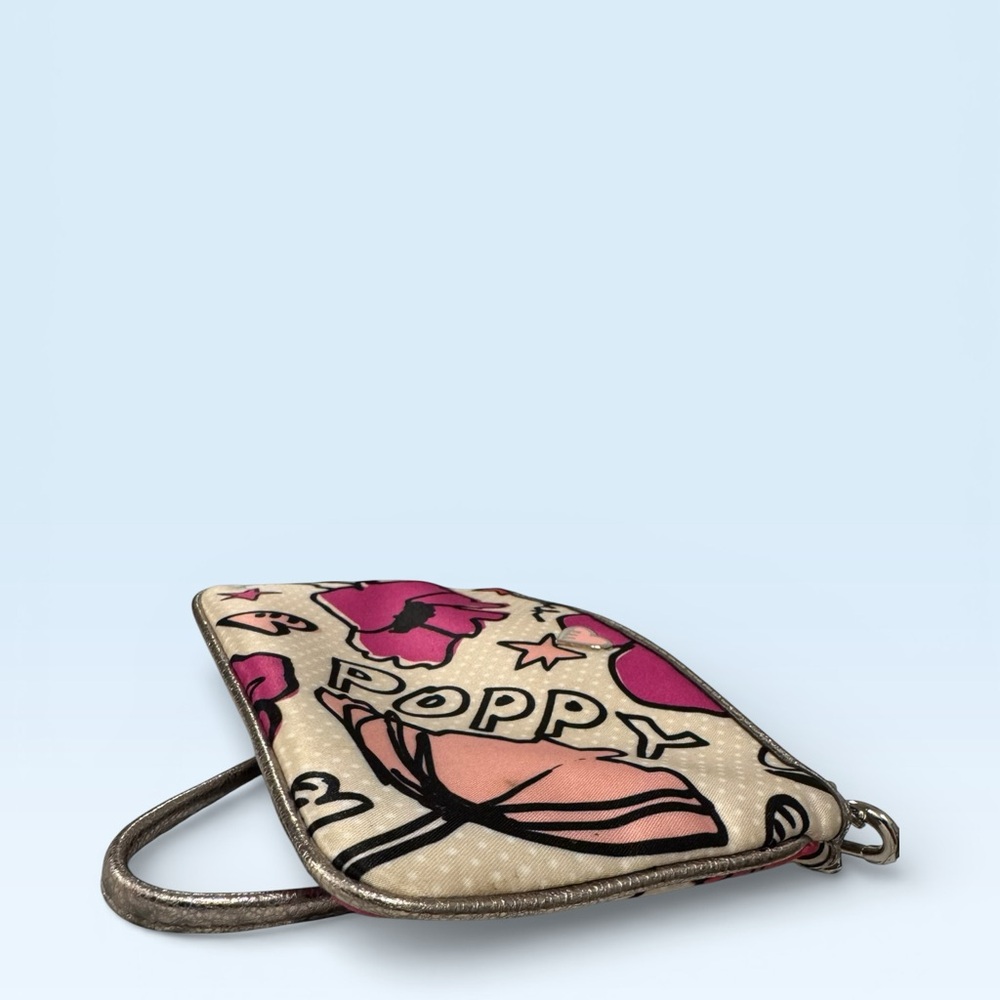 Coach Poppy Floral Wristlet - Picture 6 of 9